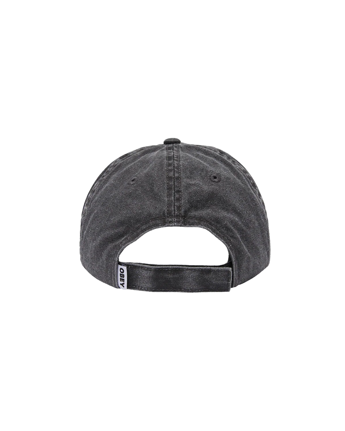 OBEY HAT - Icon Eyes Black Velcro Back