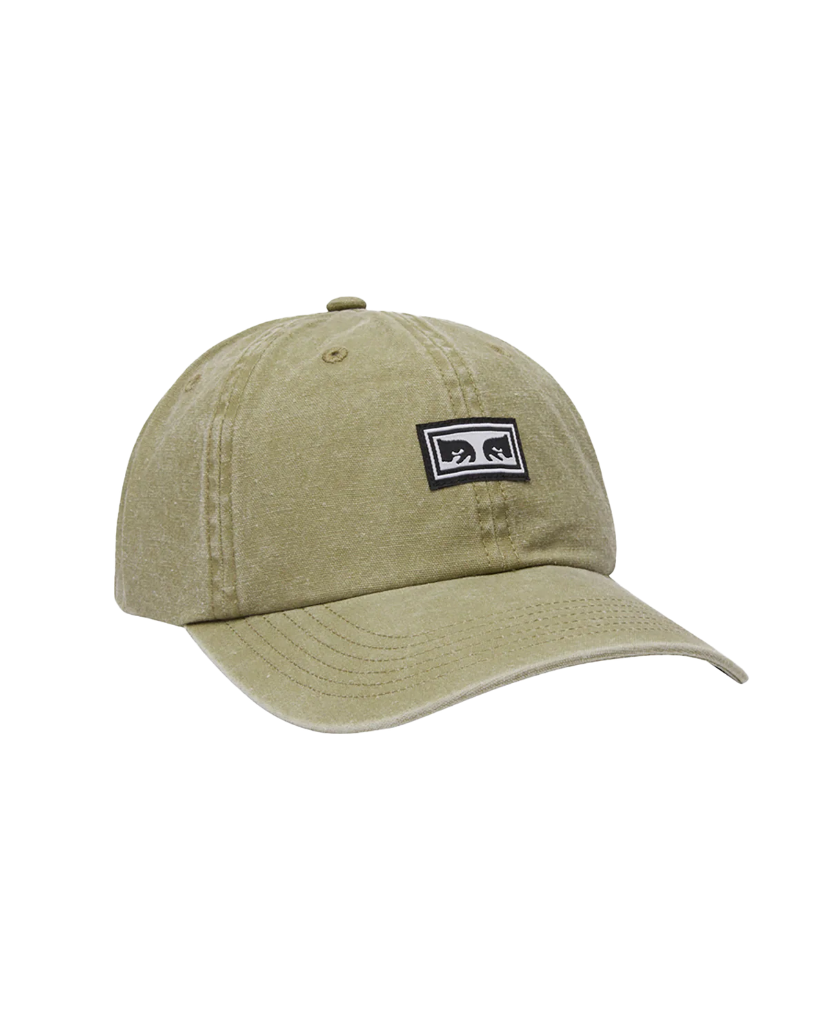 OBEY HAT - Icon Eyes Khaki Velcro Back