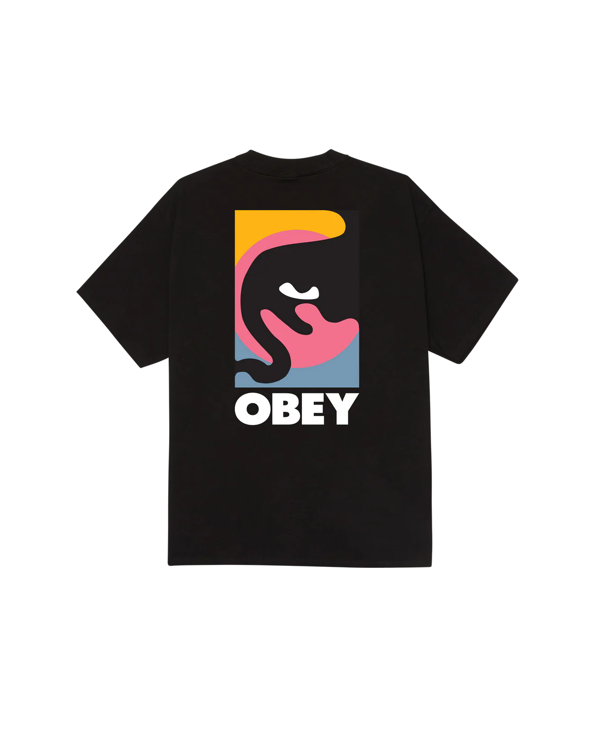 OBEY Quarter Icon Black Tee