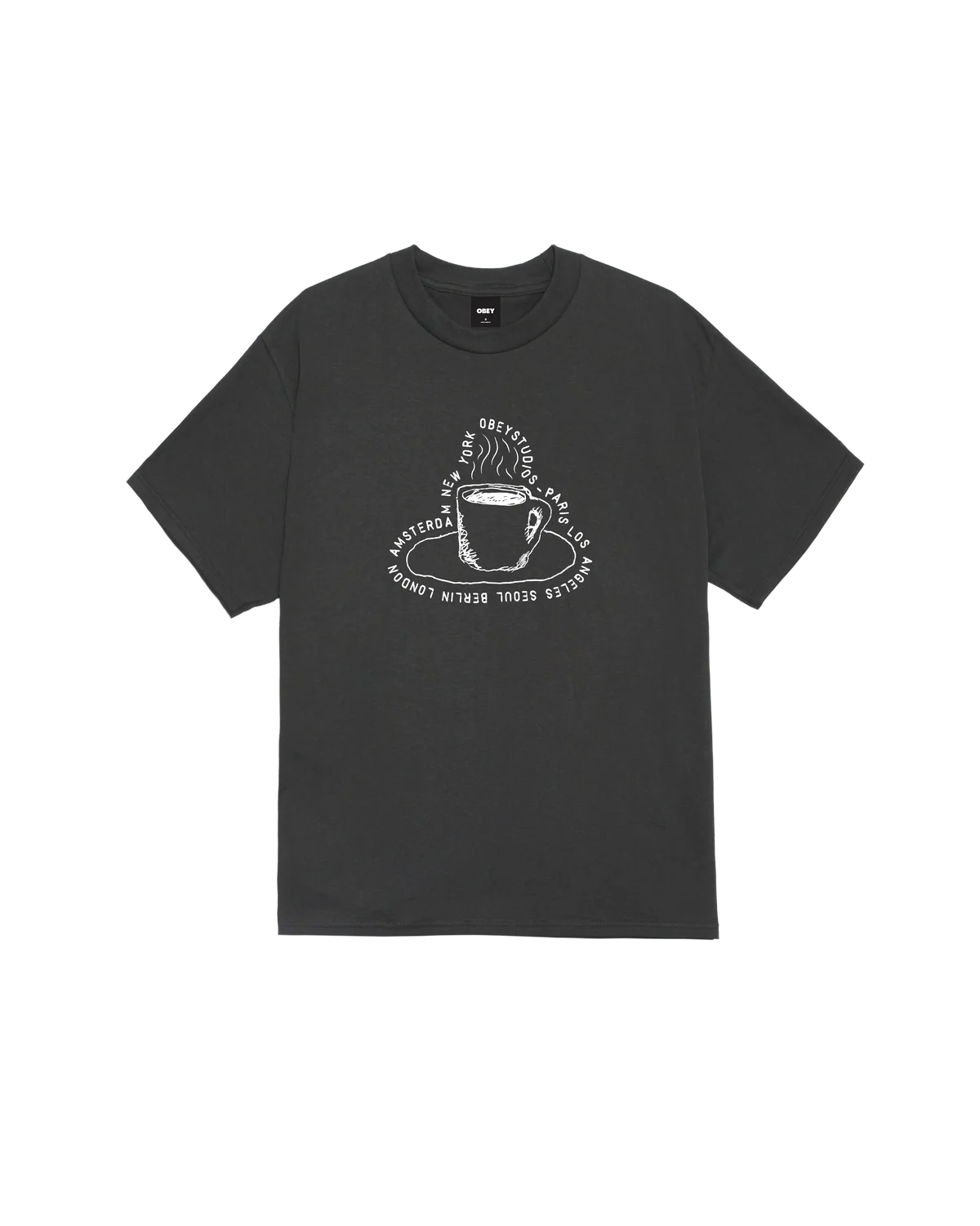 Obey CUP & COFFEE CLASSIC T-SHIRT