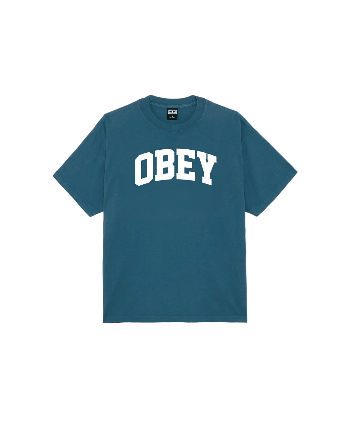 OBEY Collegiate Tee Blue Denim