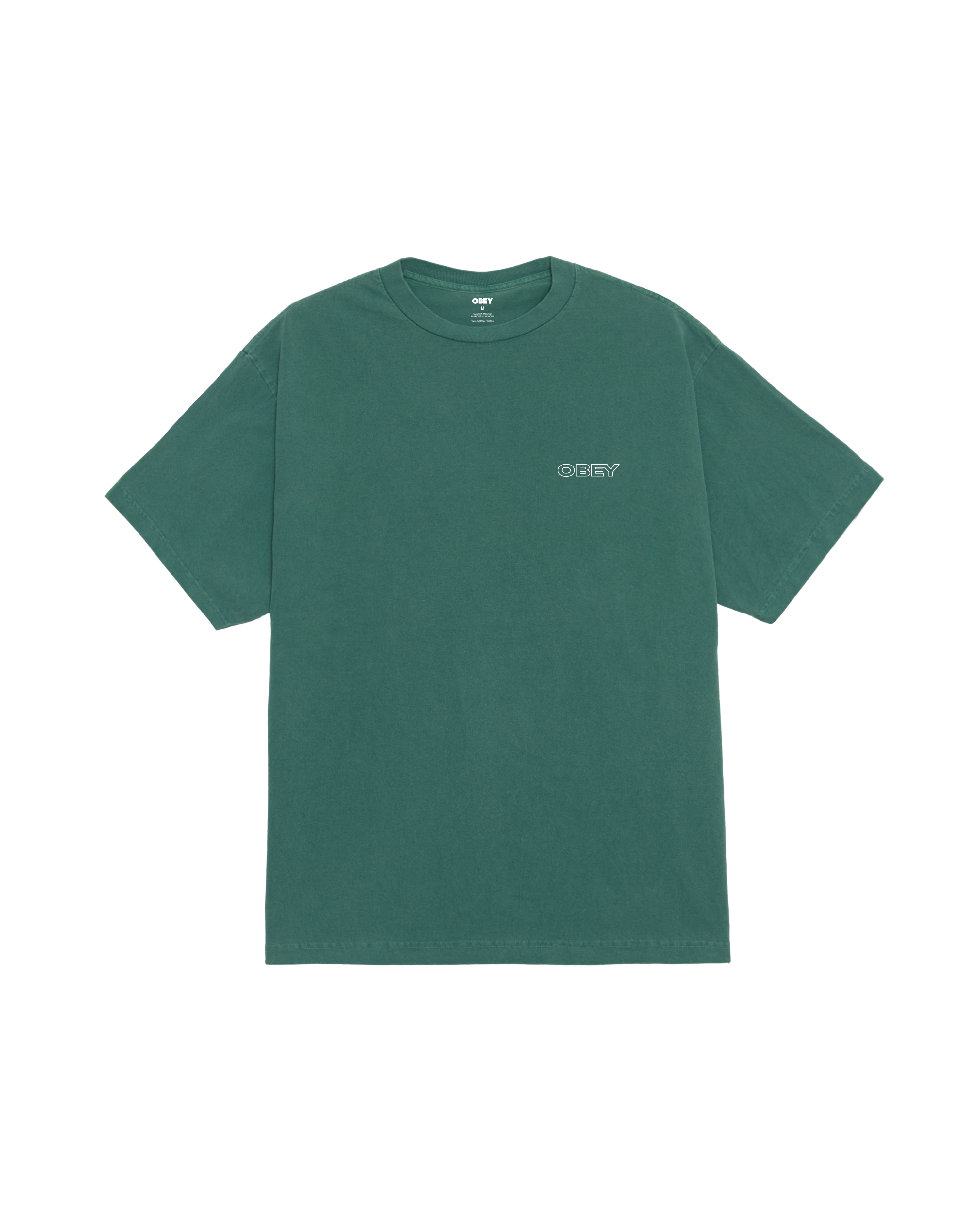 Obey Ripple T-Shirt Green