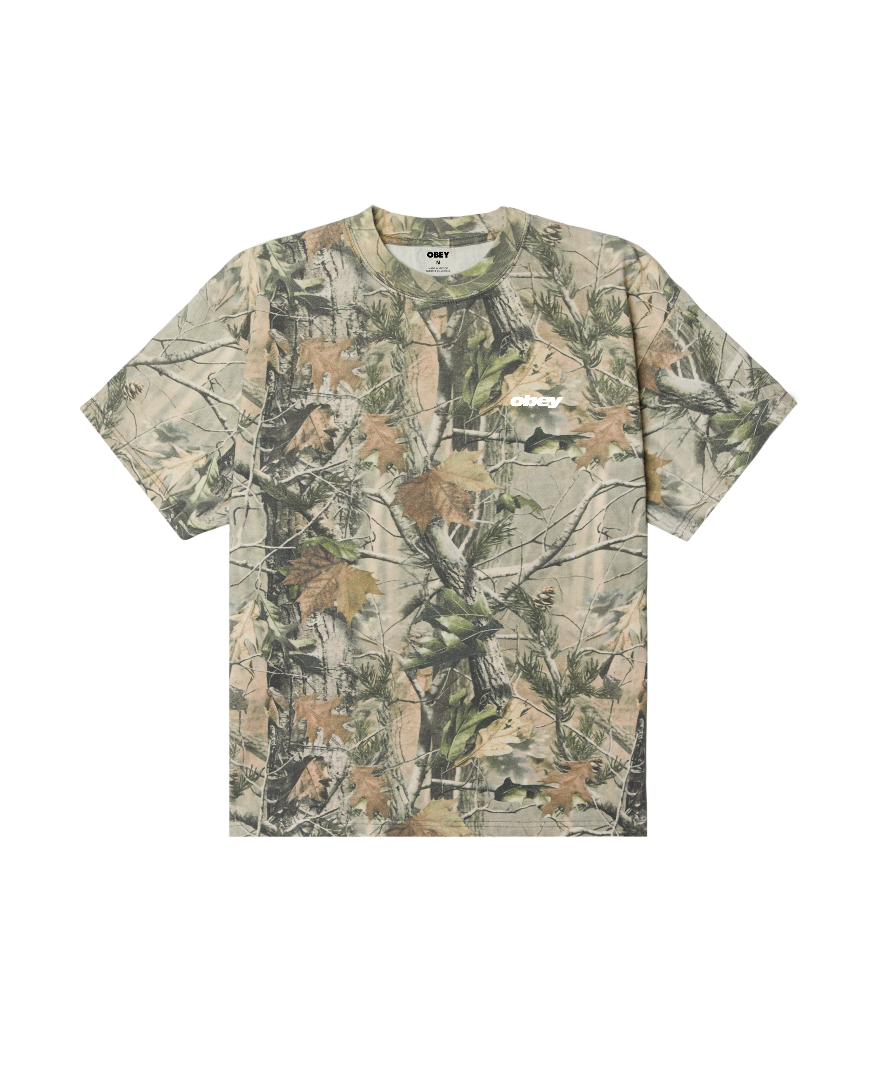 Obey Get Up T-Shirt Camo