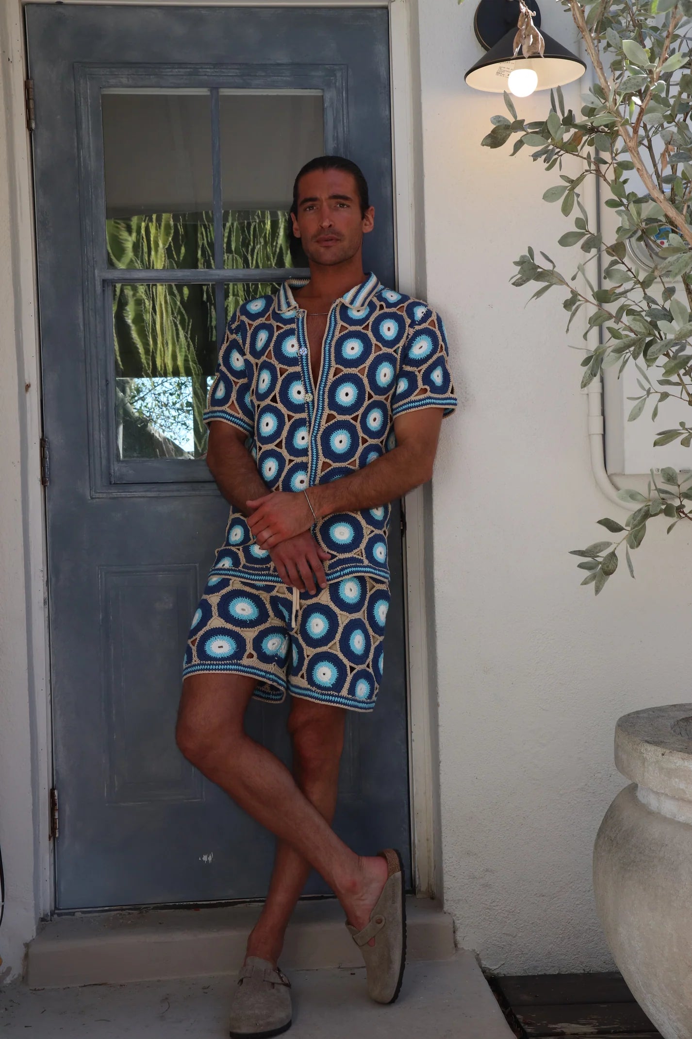 Mavrans Evil Eye Knit Shirt