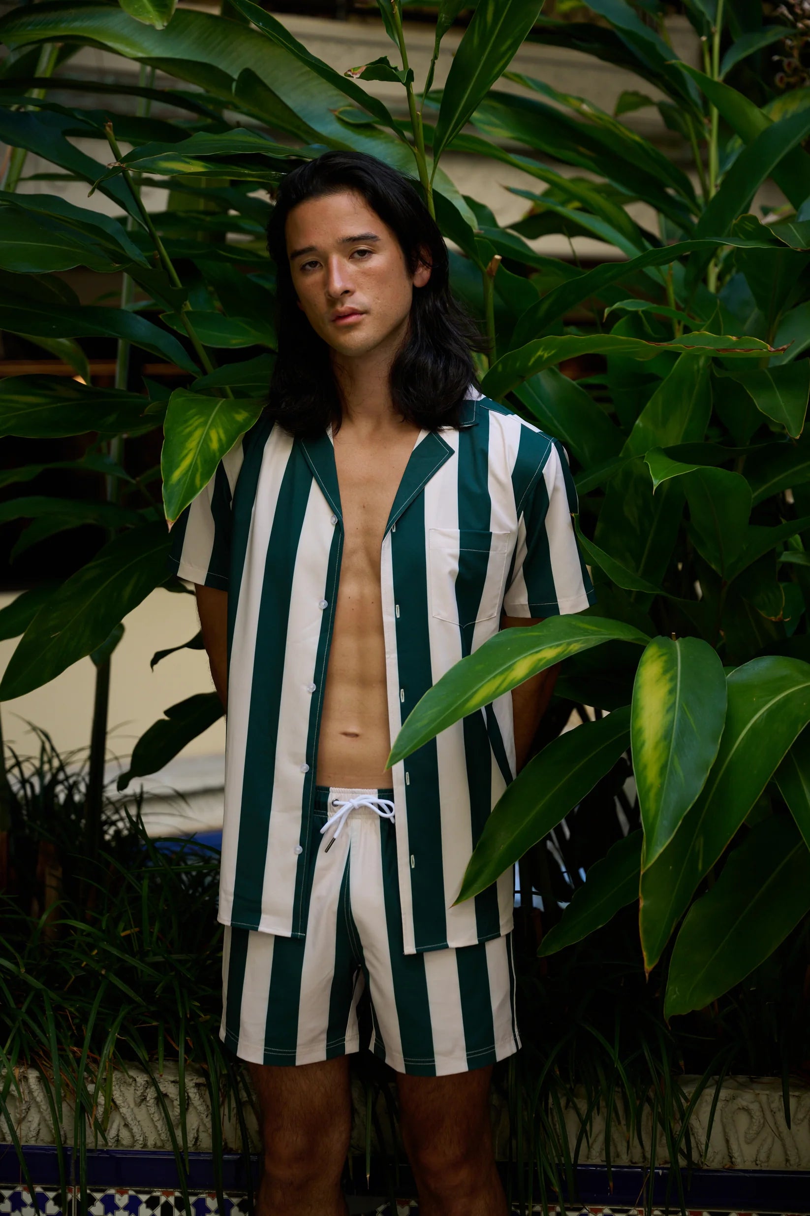 Mavrans Emerald Heritage Cabana Weekend Shirt