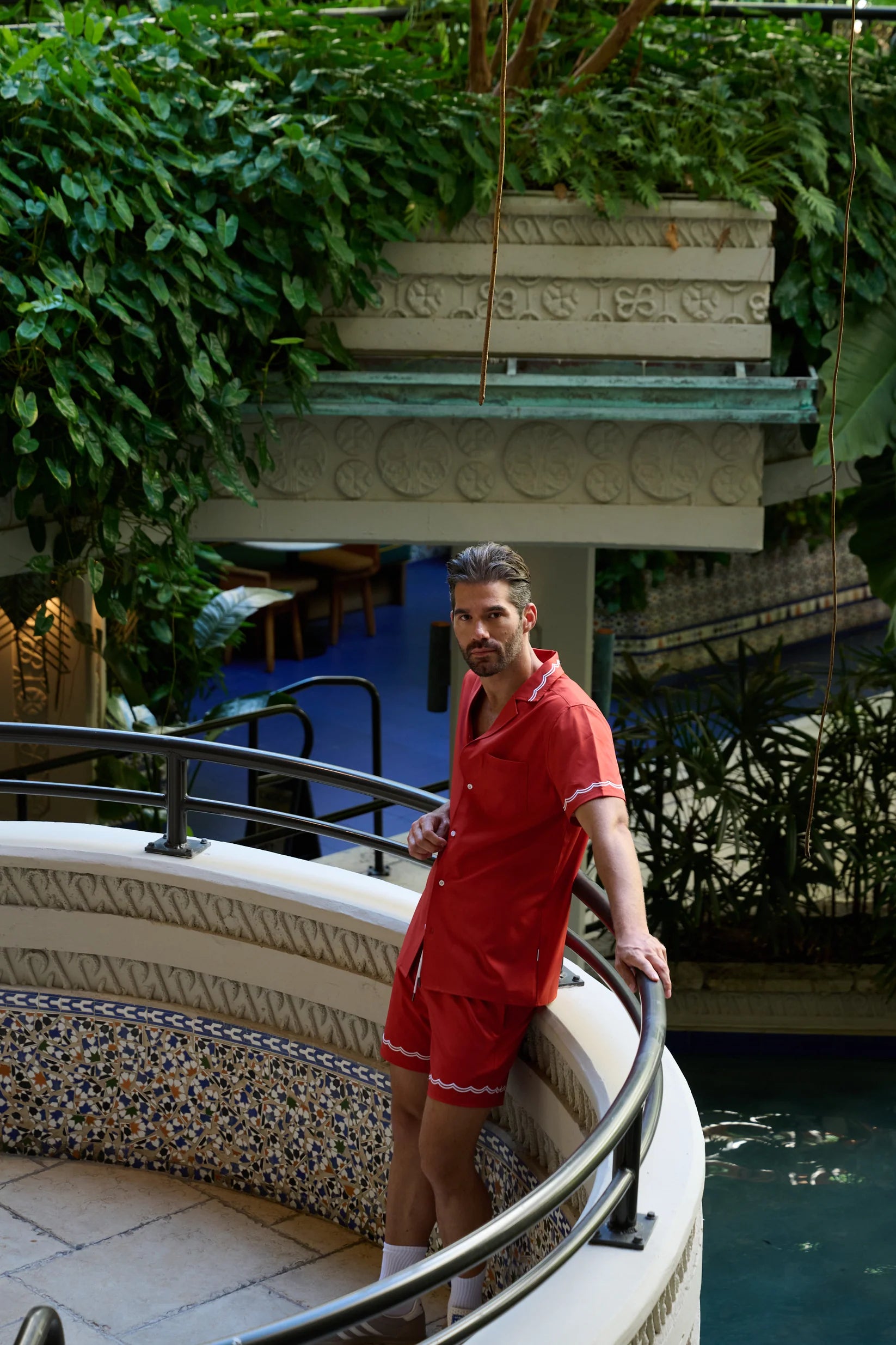 Mavrans Rust Waves Swim Short