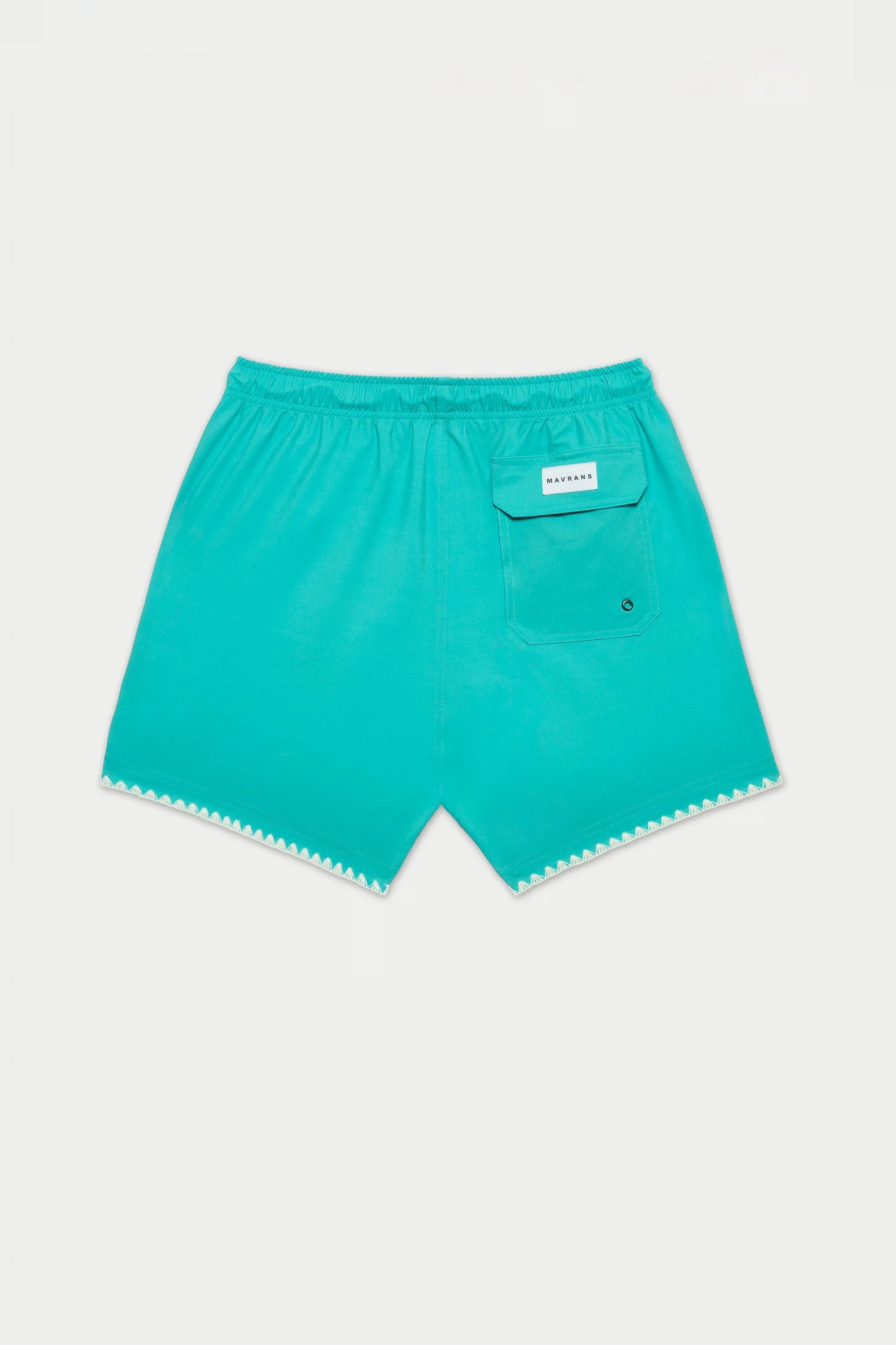 Mavrans Teal Stitch Swim Short