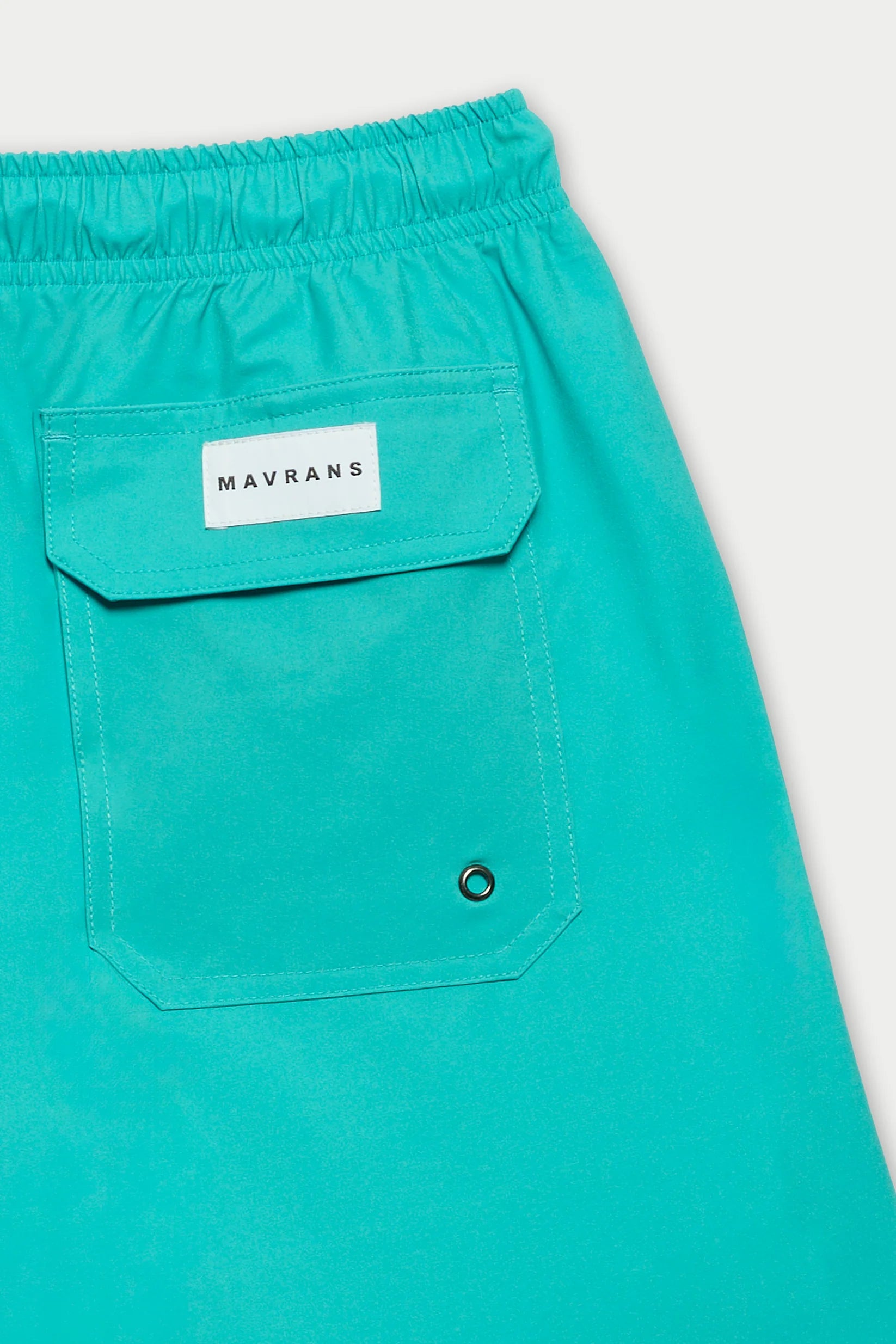 Mavrans Teal Stitch Swim Short