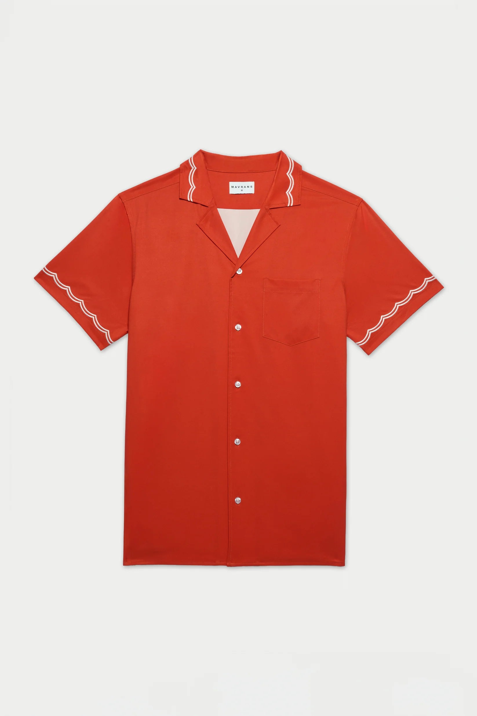 Mavrans Rust Waves Weekend Shirt