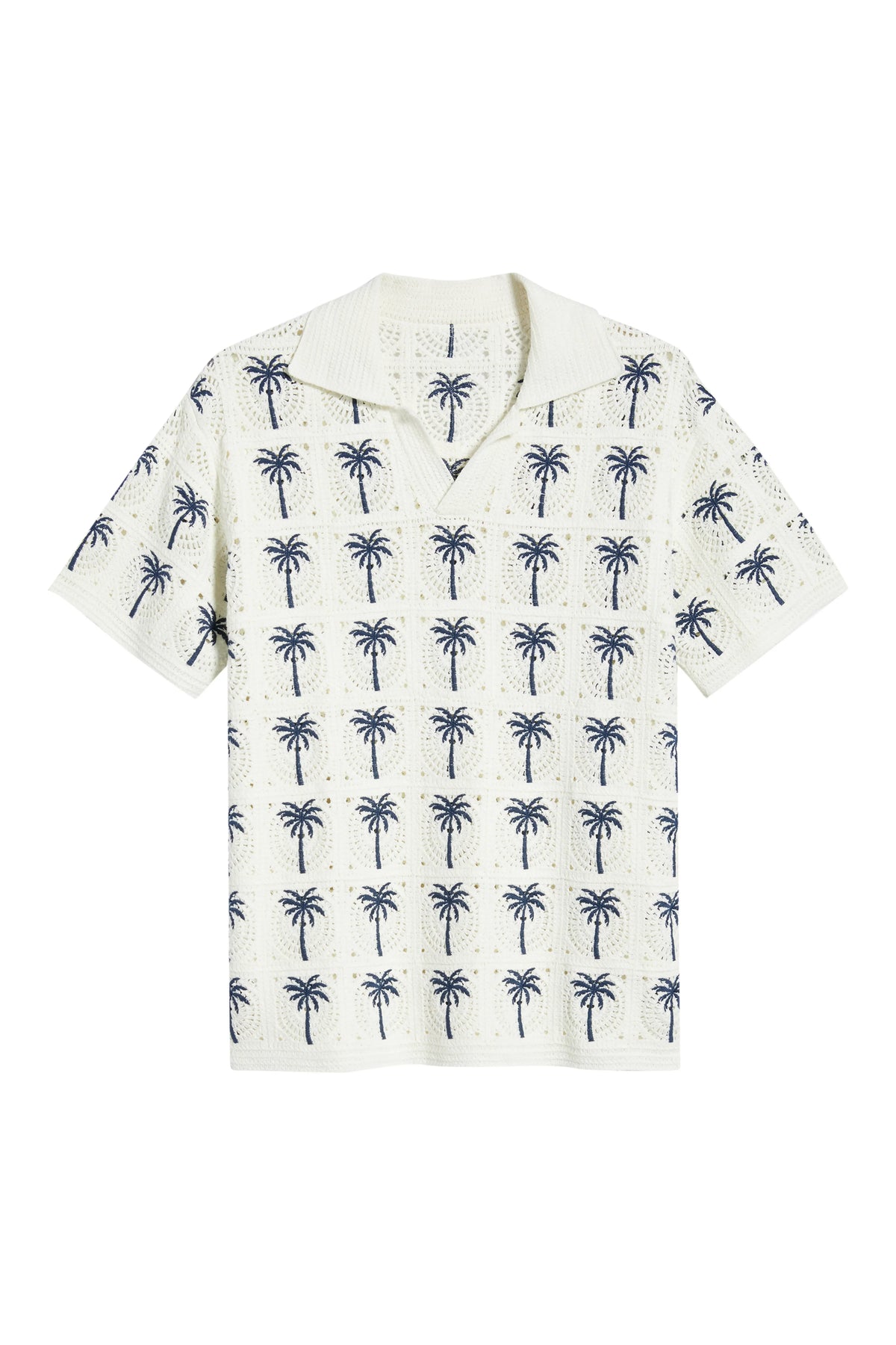 Mavrans Palm Beach Crochet Polo