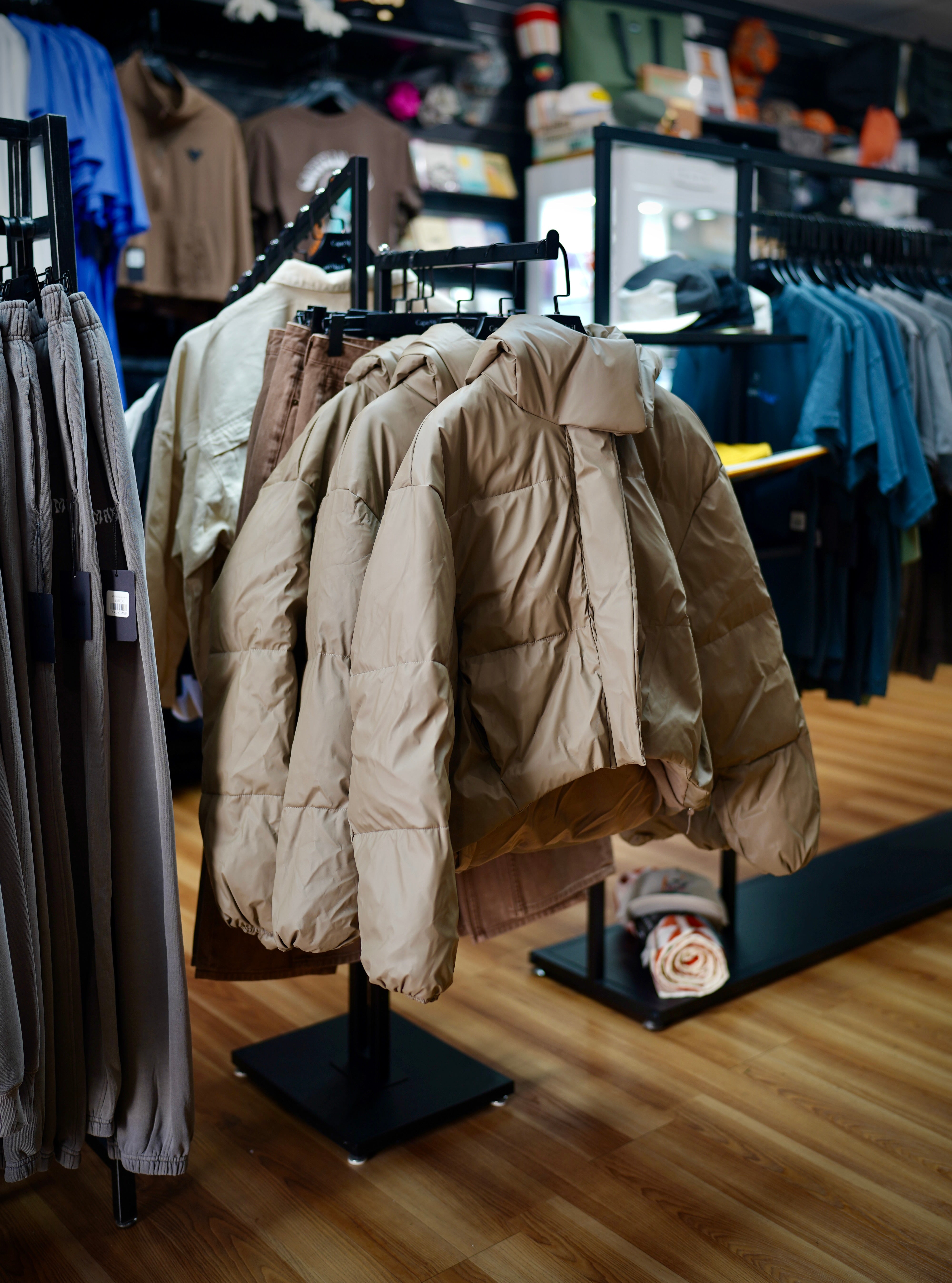 Cropped Puffer Jacket