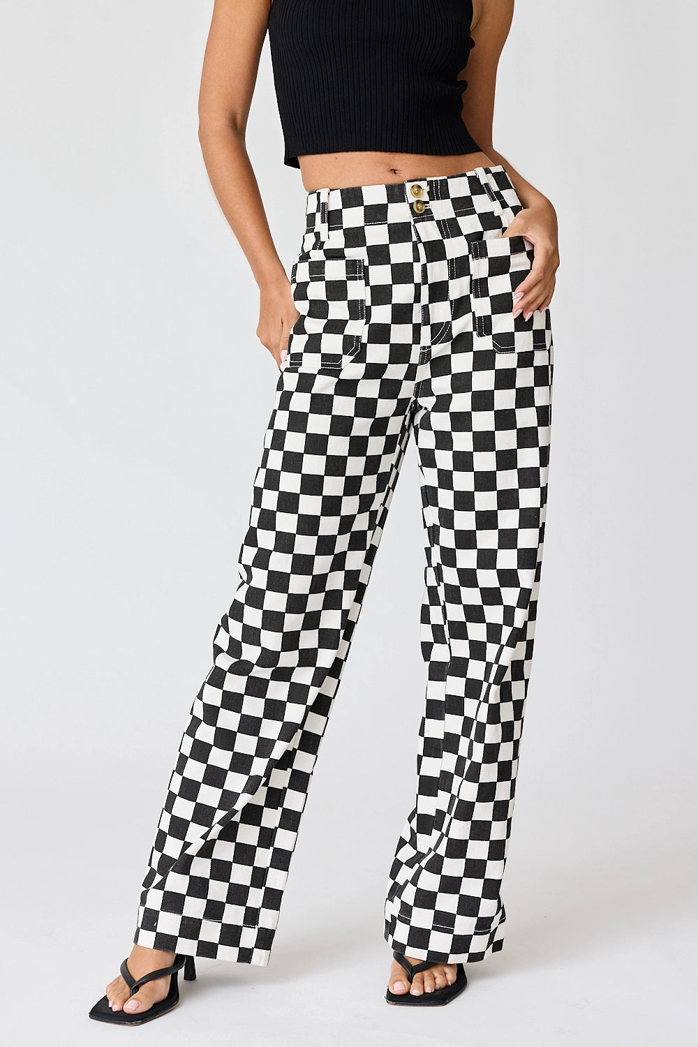 Women's Checker Pant