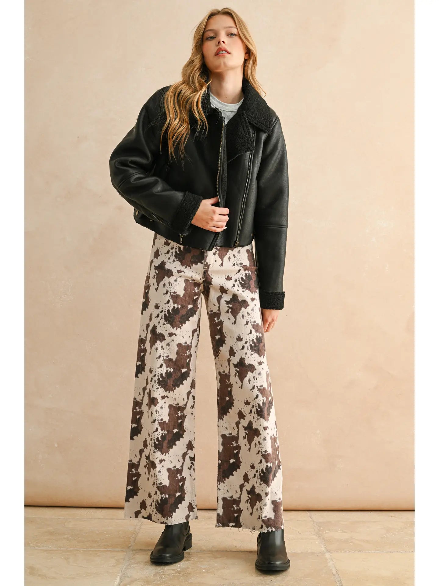 Sherpa Biker Jacket