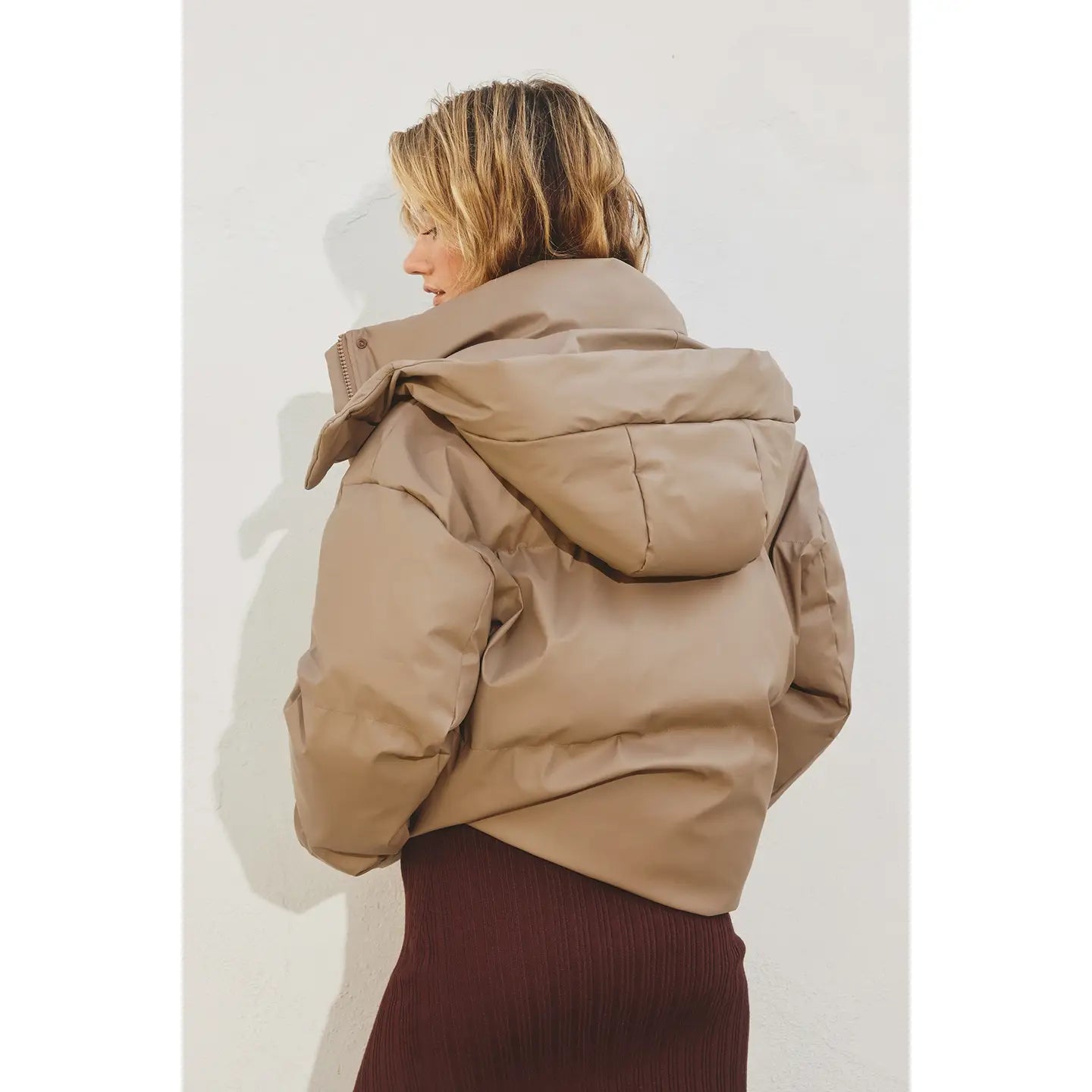 Cropped Puffer Jacket