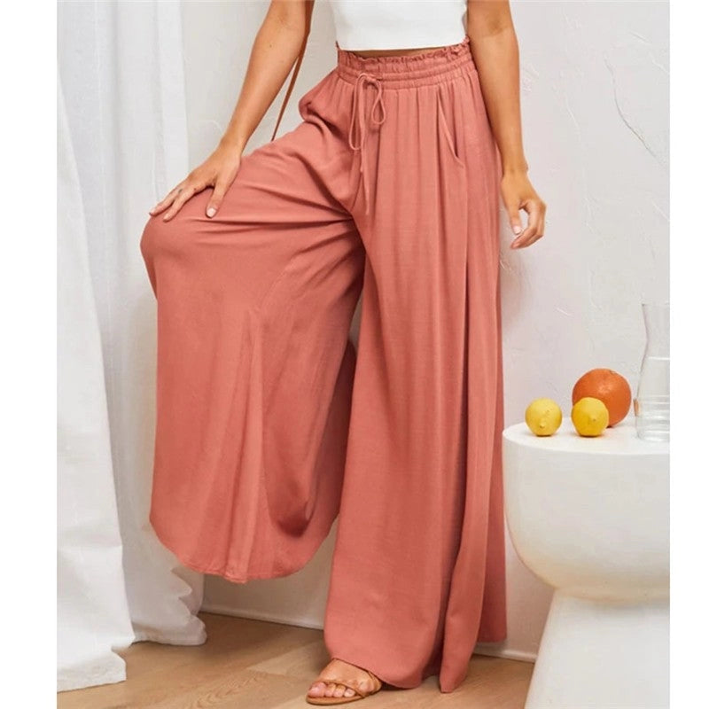 Loose Fit Wide Leg Pants
