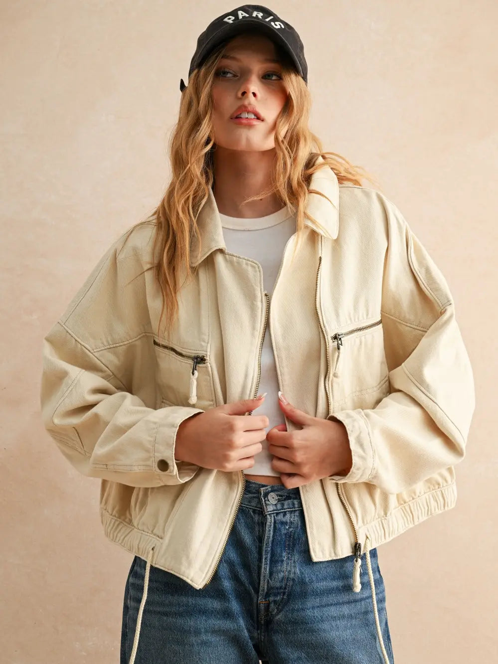 Cotton Moto Jacket