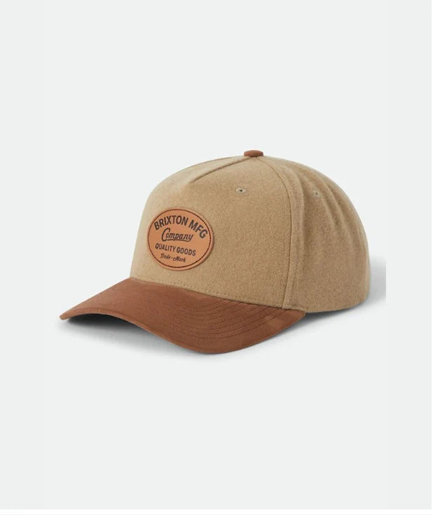 BRIXTON STRATTON MELTON WOOL SNAPBACK