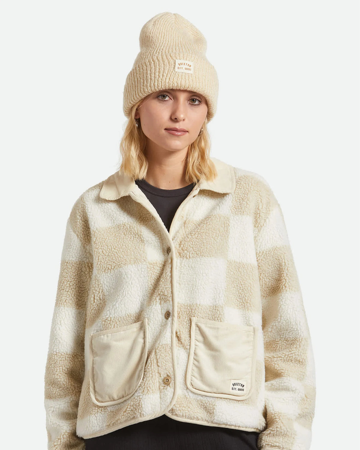 BRIXTON Woodburn Tall Brushed Beanie