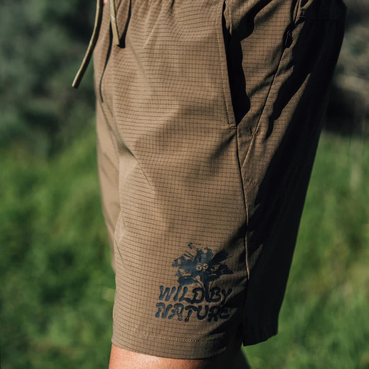 Roark Bommer 7" Shorts Mushroom