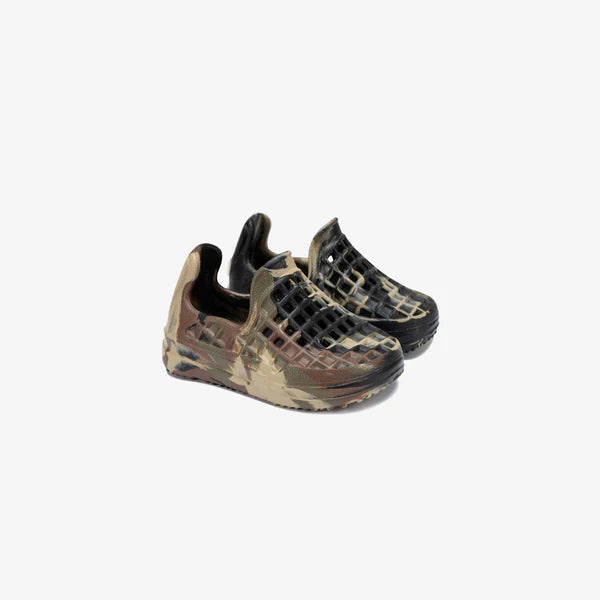 Lusso Cloud Scenario Kids Slip-On - Woodland Camo