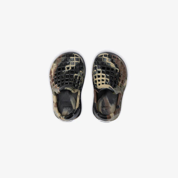 Lusso Cloud Scenario Kids Slip-On - Woodland Camo