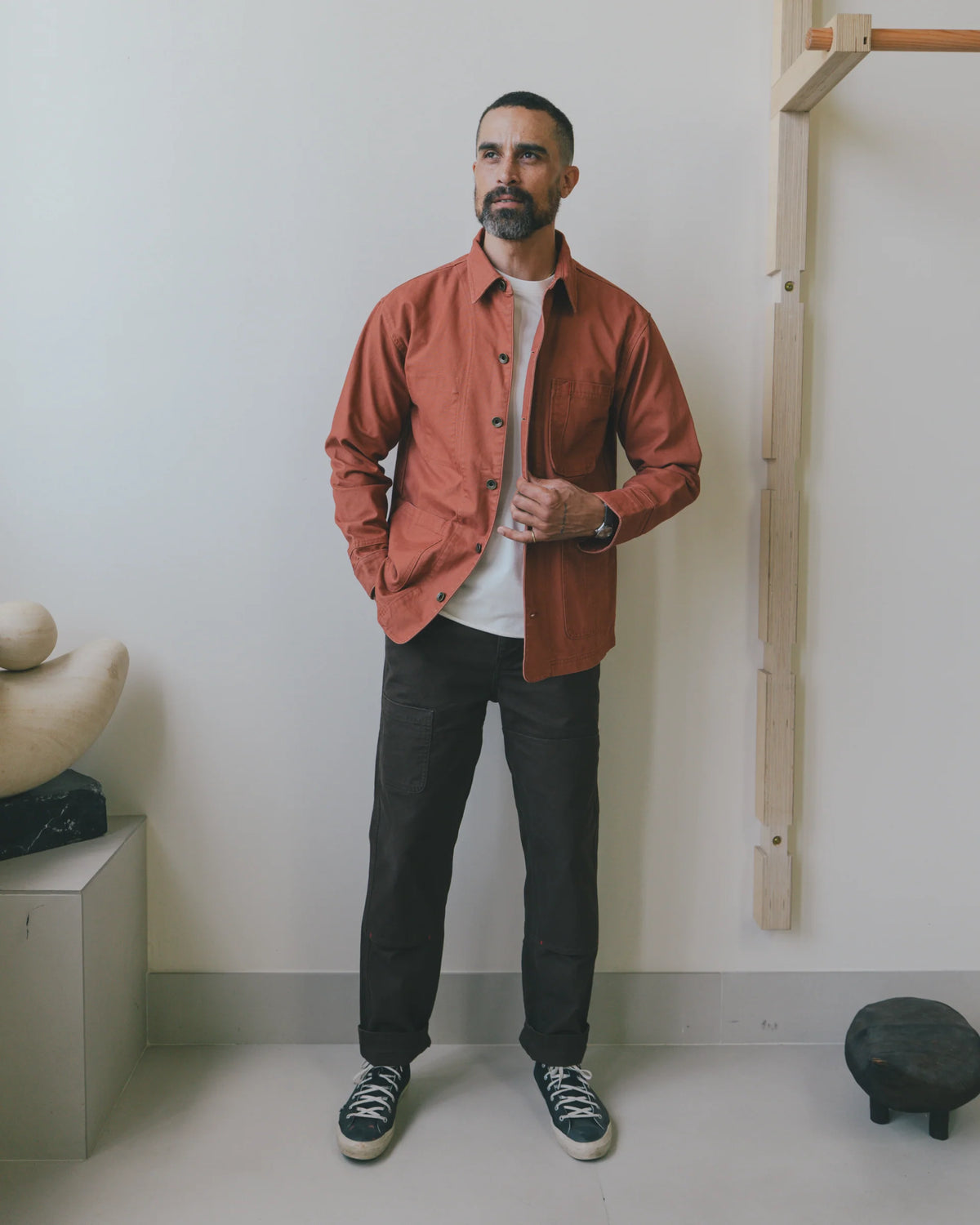 Cunningham Coat in Craft Canvas