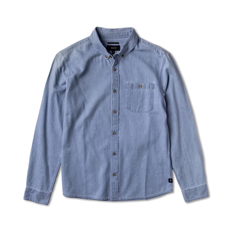 Scholar Chambray Button Up Shirt