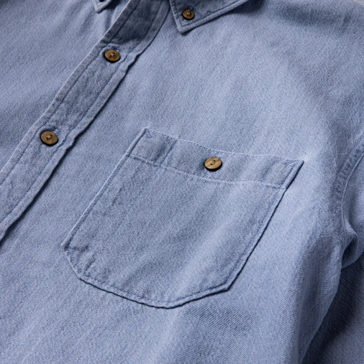 Scholar Chambray Button Up Shirt