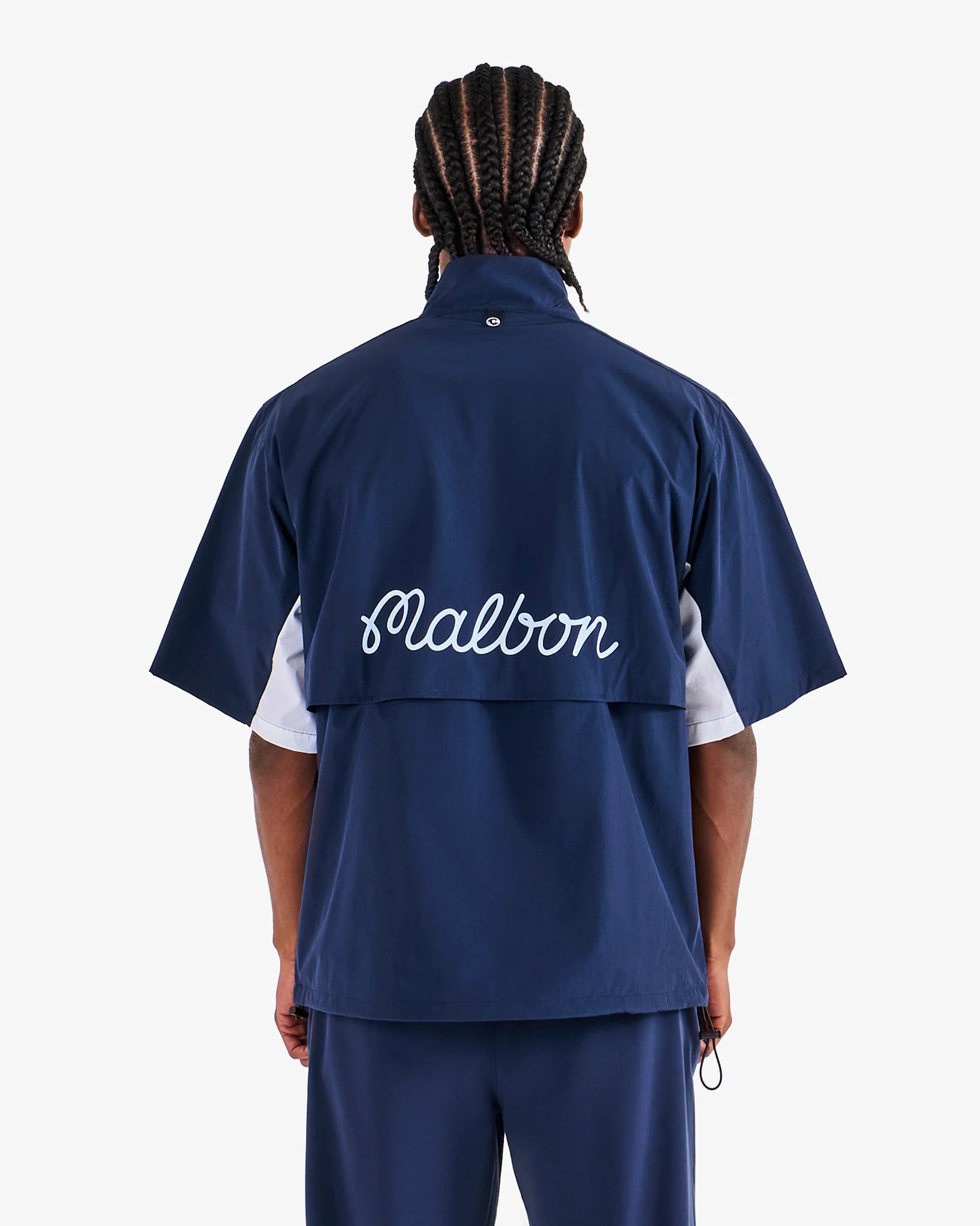 Malbon Pine Windshirt Unbadged (Navy)