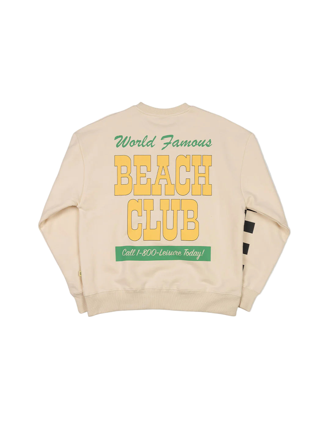 DUVIN Resort Golf Tan Crew Fleece