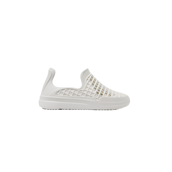 Lusso Cloud Scenario Juniors Slip-On - Bone White