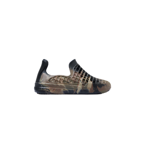 Lusso Cloud Scenario Juniors Slip-On - Woodland Camo