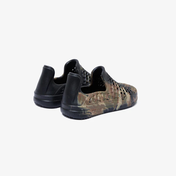 Lusso Cloud Scenario Juniors Slip-On - Woodland Camo