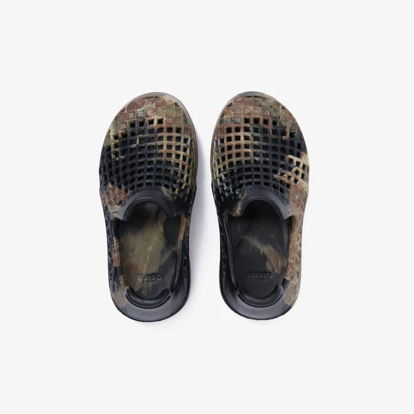 Lusso Cloud Scenario Juniors Slip-On - Woodland Camo