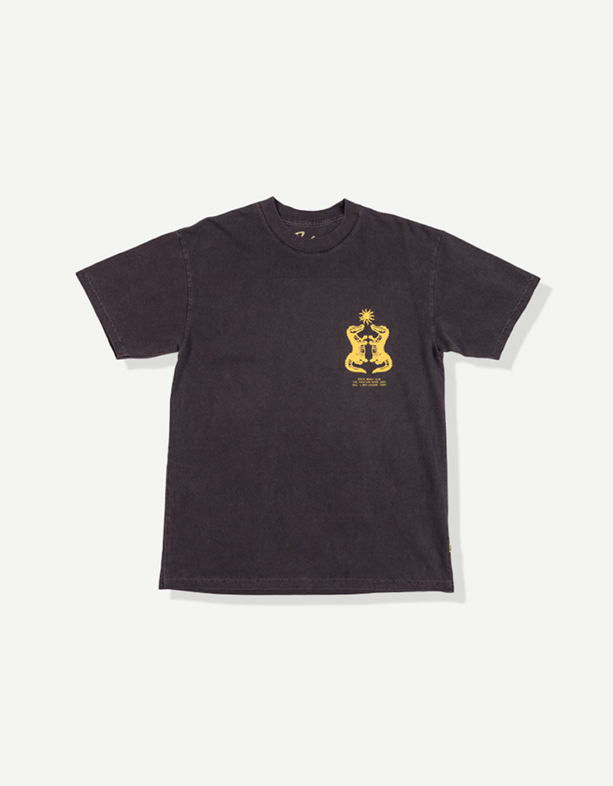 Duvin GATOR TEE - BLACK