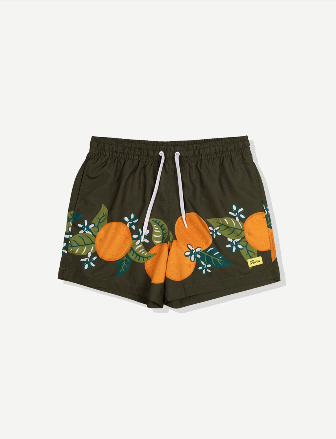 DUVIN TROPICAL ORANGE SWIM SHORT