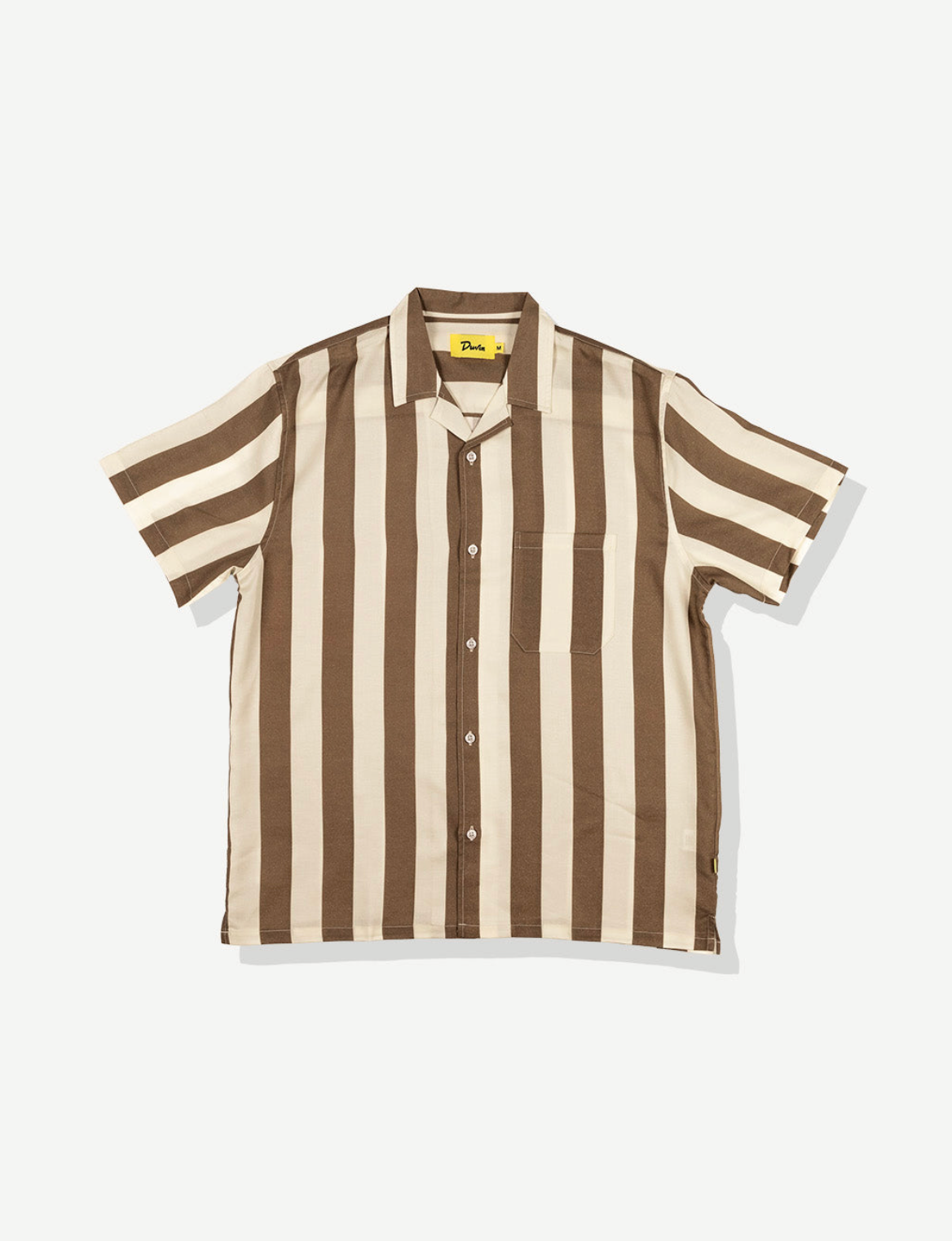 DUVIN TRAVEL CABANA SHIRT BROWN