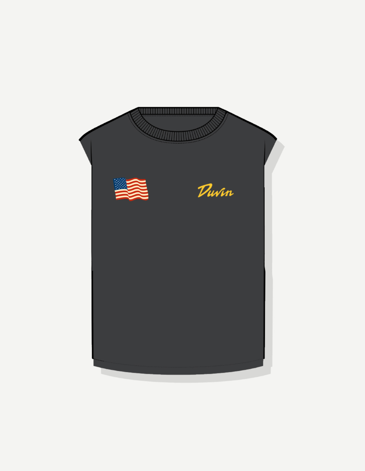 Duvin USA LEISURE MUSCLE TANK