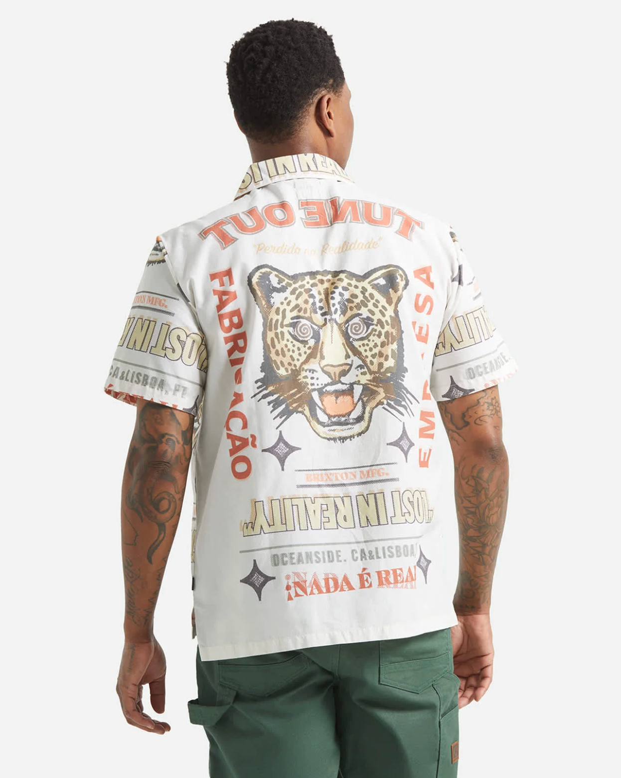 Brixton Getaway Camp Collar Shirt