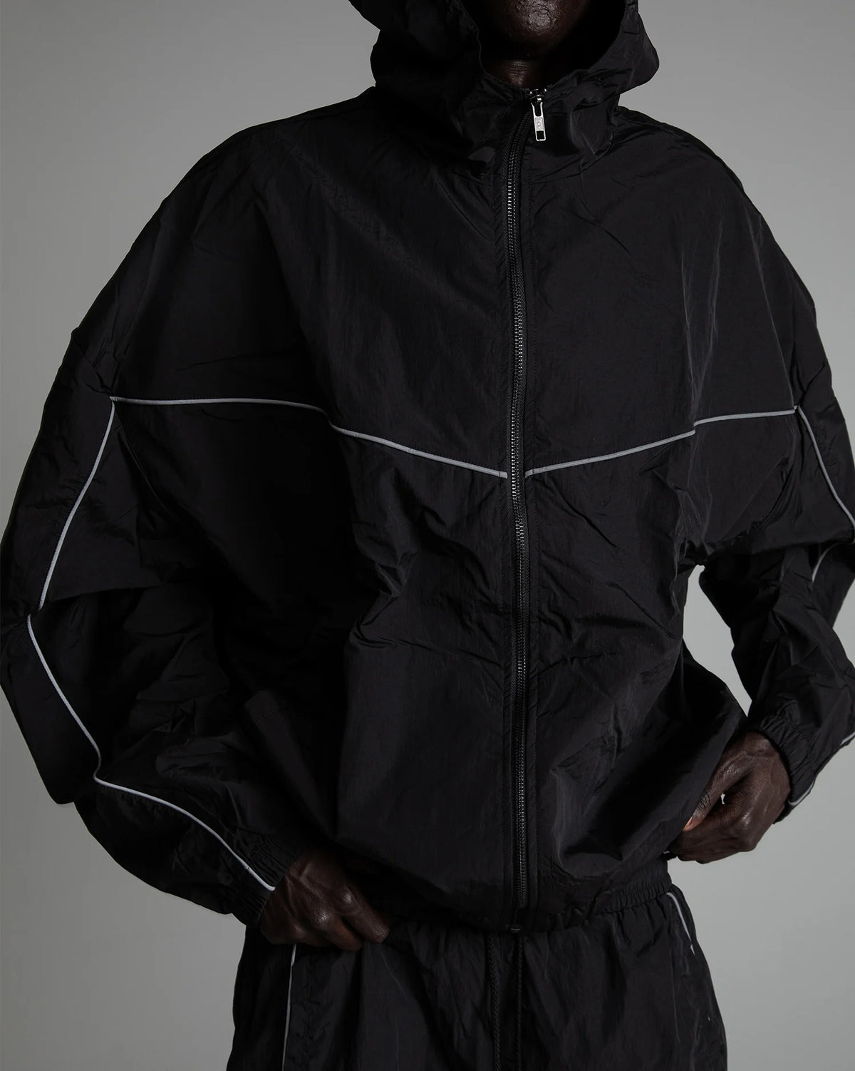 Reflective Track Jacket