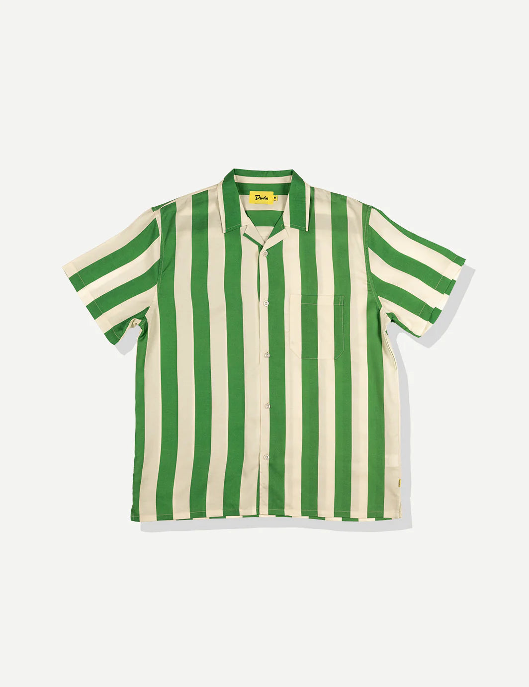 Duvin Traveler Green Leisure Stretch Buttonup