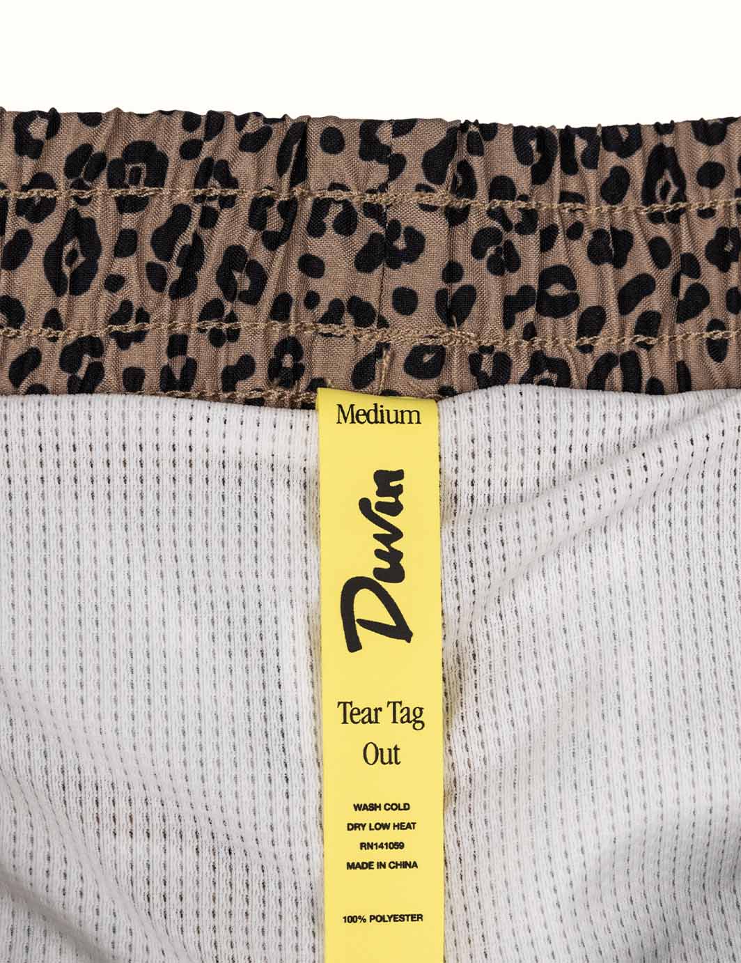 DUVIN Desert Leopard Swim Short