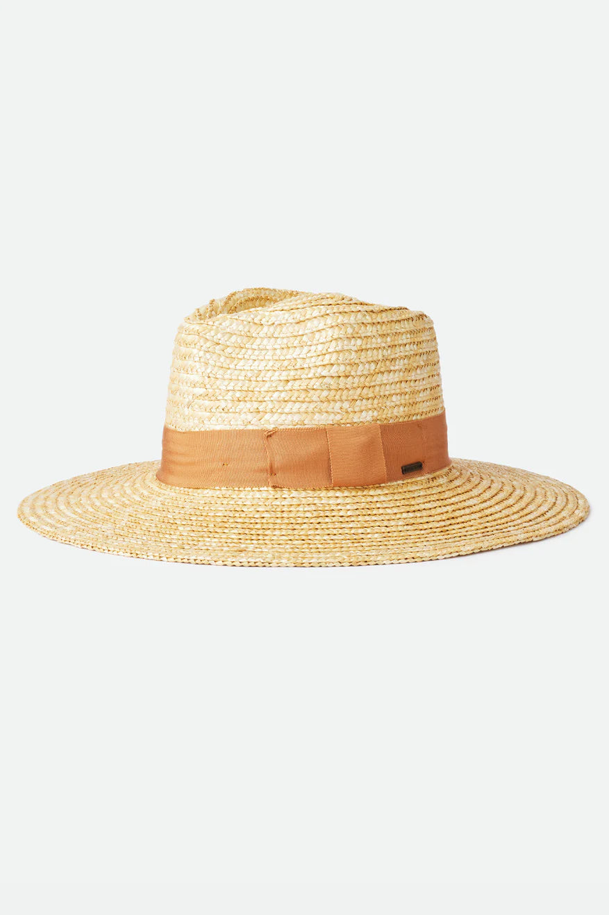 JOANNA STRAW HAT - HONEY/LION