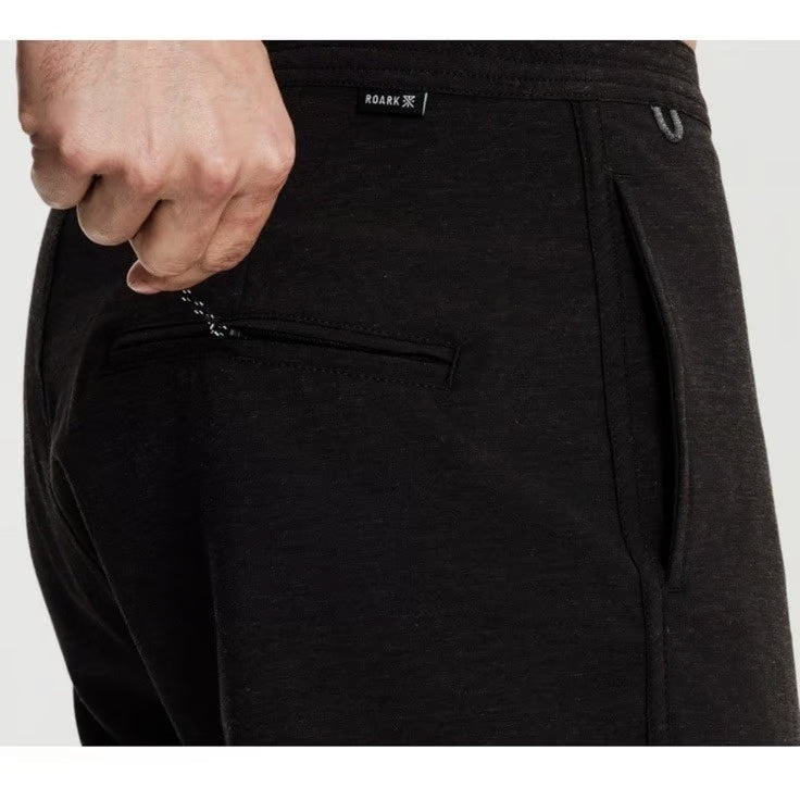 Roark Boardshorts Black Chiller Scallop