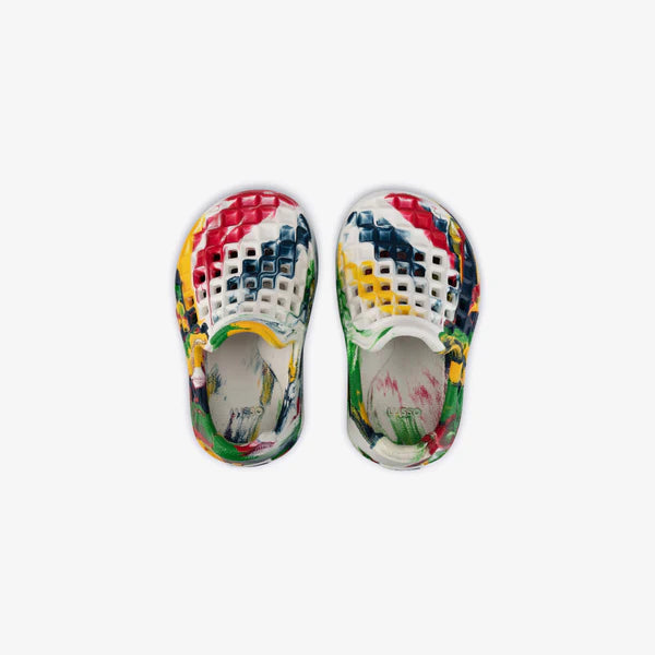 Lusso Cloud Scenario Kids Slip-On - Primary Swirl