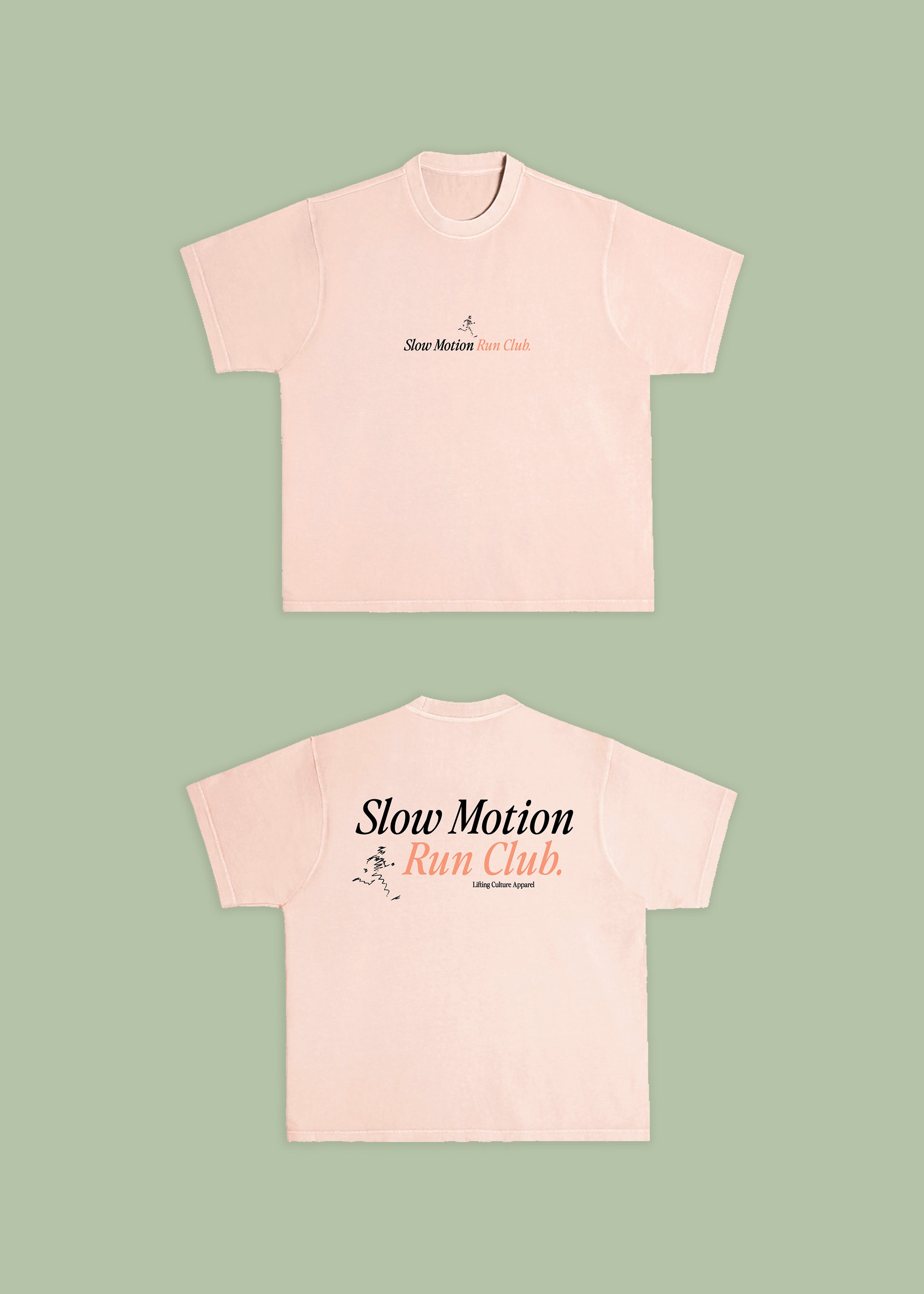 Slow Motion Run Club Tee