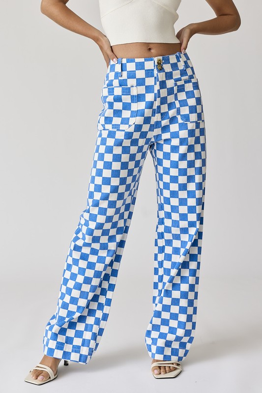 Women's Checker Pant