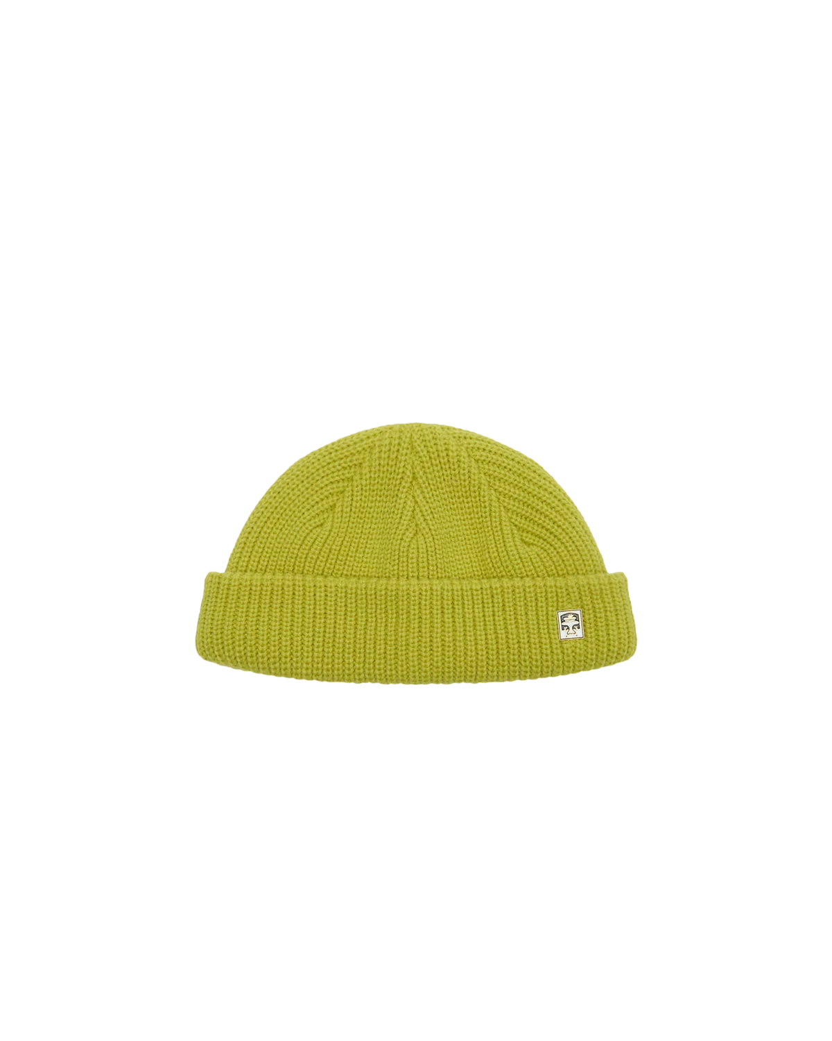 OBEY Micro Beanie Chartreuse