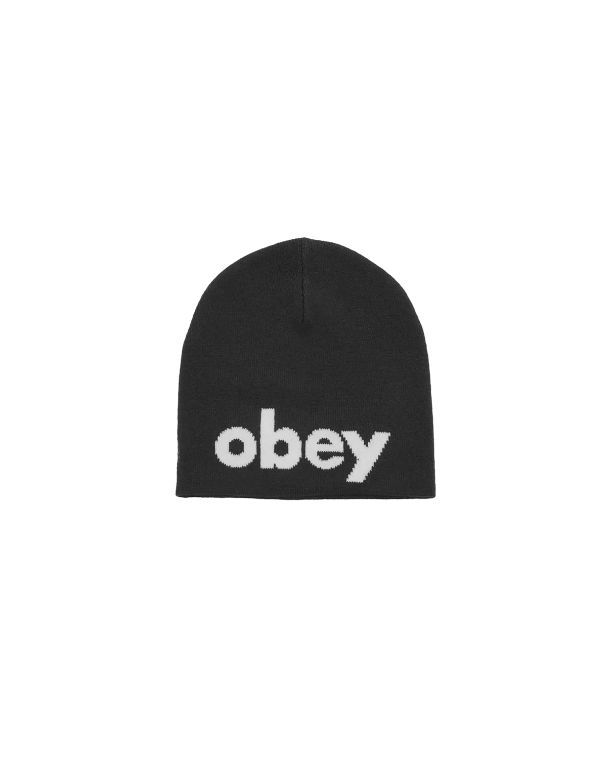 OBEY Beanie Lowercase Black