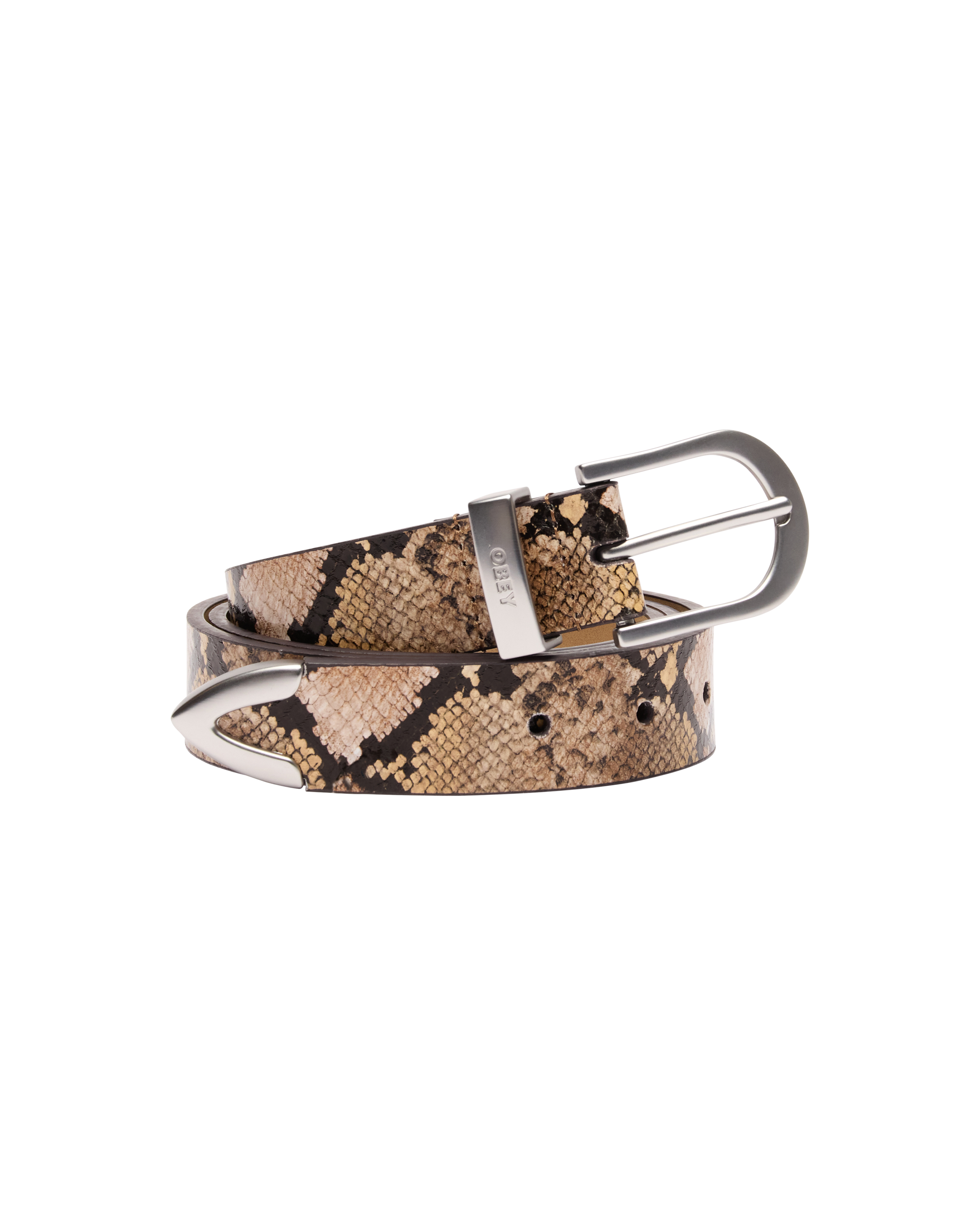 Obey Snakeskin Classic Leather Belt